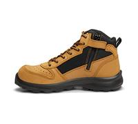 Carhartt MICHIGAN S1P MIDCUT ZIP BOOT Homme Chaussures industrielles, Brown, 41
