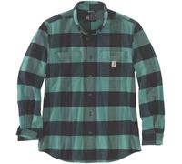 Carhartt Midweight Flannel Plaid Chemise, Vert, Taille XXL