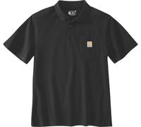 Carhartt Loose Fit Short-Sleeve Pocket Polo, noir, taille M pour homme