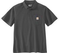 Carhartt Loose Fit Short-Sleeve Pocket Polo, gris, taille XL pour homme