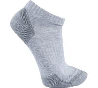 Carhartt Midweight Low Cut Chaussettes (3 paires), gris, Taille XL