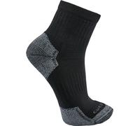 Carhartt Midweight Quarter Chaussettes (3 paires), noir/gris, Taille XL