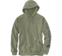 Carhartt Midweight Sleeve Logo 2025 Capuche, olive, Taille XS