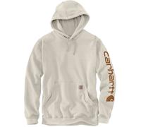 Carhartt Midweight Sleeve Logo Capuche, beige, taille XS pour homme