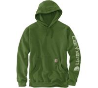 Carhartt Midweight Sleeve Logo Capuche, vert, taille M pour homme