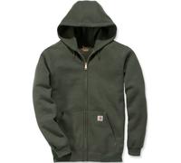 Carhartt Midweight Zip Hoodie, Vert militaire, Taille XL
