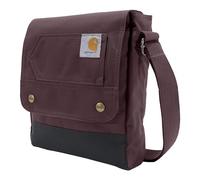 Carhartt Mixte Crossbody, Durable, Adjustable Shoulder Bag with Flap Over Snap Closure Sac, Fermeture à bandoulière (Port), Taille Unique