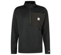 Carhartt - Mock Neck Half-Zip T-Shirt - Haut à manches longues - L - black