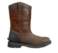Carhartt Montana Bottes industrielles imperméables à enfiler à bout carré pour homme 27,9 cm, Rouge chocolat noir, 40-41 EU