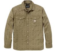Carhartt Montana Bozeman Relaxed Plaid Chemise, Kaki, Taille 2XL