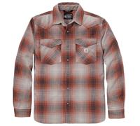 Carhartt Montana Bozeman Relaxed Plaid Chemise, Rouge, Taille 2XL