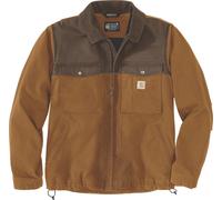 Carhartt Rugged Flex Montana, veste en textile S Marron Clair/Marron Foncé Marron Clair/Marron Foncé