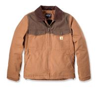 Carhartt Montana Rugged Flex Relaxed Fit Duck Insulated Veste, brun, taille L pour homme