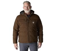 Carhartt Montana Loose Fit Veste pour homme - Veste de travail doublée coupe-vent et imperméable avec doublure Sherpa - Veste isolante avec protection contre la pluie et capuche - Veste d'extérieur