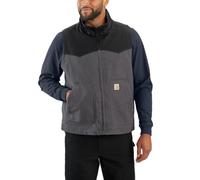 Carhartt Gilet Montana Rugged Flex Relaxed Fit Duck – Noir/Gris, Taille S Homme