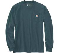Carhartt Mountain Graphic Langarmshirt Manches longues, Vert foncé, Taille S