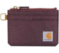 Carhartt Portefeuille zippé Card Keeper Marron