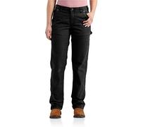 Carhartt Original Fit Crawford Pant Pantalon Utilitaire de Travail, Black, W6/Reg Femme