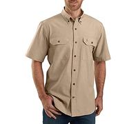 Carhartt Original Fit Short Sleeve Shirt Chemise de Travail, Dark Tan Chambray, XXL Homme