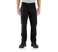 Carhartt Pantalon de travail décontracté Ripstop Cargo pour homme, Noir , 36W x 36L