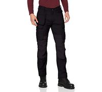 Carhartt Pantalon de travail en acier Rugged Flex, coupe décontractée, double face avant, cargo et poches multiples Pantalon Homme, noir, 42W/30L