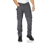 Carhartt Pantalon de travail en acier Rugged Flex, coupe décontractée, double face avant, cargo et poches multiples Pantalon Homme, Gris, 28W/28L