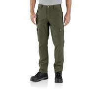 Carhartt Pantalon de travail Ripstop Cargo Fleece Lined pour homme, Basil, 40W x 30L