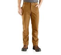 Carhartt Pantalon de travail utilitaire à double face en acier Rugged Flex Relaxed Fit Pantalon Homme, Marron, 40W/30L