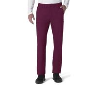 Carhartt Pantalon Droit Force pour Homme, Bordeaux, Taille S