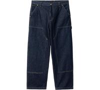 Carhartt - Pantalon en denim renforcé - Nash Double Knee Pant Blue pour Homme - Taille L - Bleu Bleu L