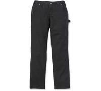 Carhartt Original Fit Crawford Pant Pantalon Utilitaire de Travail, Black, W8/Reg Femme