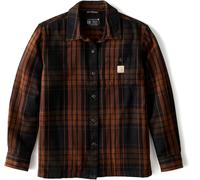 Carhartt Plaid Loose-Fit, chemise femme L Noir/Marron Noir/Marron
