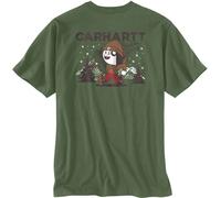 Carhartt Pocket Outdoor Graphic, t-shirt S Vert Foncé Vert Foncé