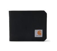 Carhartt Portefeuille à Deux Volets et étui pour Homme, Durable, Disponible en Cuir et Toile, Canard en Nylon (Noir), Taille Unique CHBIFWLT1