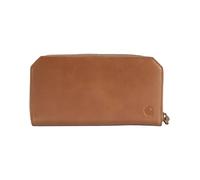 Carhartt Portefeuille décontracté en cuir pleine fleur pour femme, plusieurs compartiments pour cartes et espèces pour un accès facile, marron, One Size, Portefeuille d'embrayage
