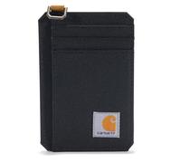 Carhartt Portefeuille pour Homme en Toile ou Cuir résistant avec Pince à Billets, Canard en Nylon (Noir), Taille Unique US