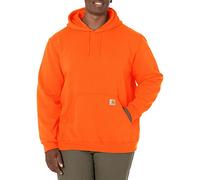 Carhartt Pull à Capuche Sweat-Shirt Ample pour Homme - Poids Moyen, Orange Vif, X-Large