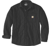Carhartt Rain Defender Quilted Snap, chemise/veste textile M Noir Noir