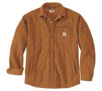 Carhartt - Quilted Snap Front Shirt Jacket - Veste de loisirs - XL - carhartt brown