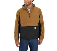 Carhartt Rain Defender® 105749 Veste légère et compacte pour homme, Carhartt Marron/noir, Small