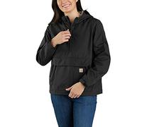 Carhartt Workwear Anorak Rain Defender - Coupe ample, léger et pliable - Femme Noir XL