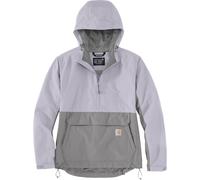 Carhartt Rain Defender Loose Fit Lightweight Packable Veste femme, Gris/Violet, Taille M
