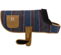 Carhartt Rain Defender, manteau de chien L Bleu Foncé/Rouge Foncé/Marron Bleu Foncé/Rouge Foncé/Marron