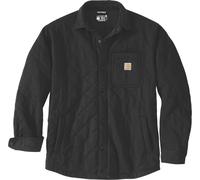 Carhartt Rain Defender Quilted Snap, chemise/veste textile M Noir Noir