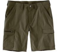 Carhartt Relaxed 10" Force Ripstop Cargo Courte, Vert foncé, Taille 34