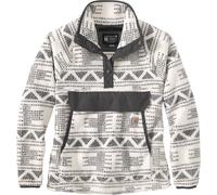 Carhartt Relaxed Fit Aztec, pull-over polaire pour femmes XL Blanc/Gris Foncé Blanc/Gris Foncé