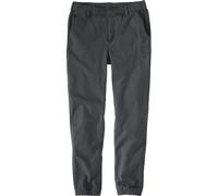Carhartt Rugged Flex Canvas Jogger, pantalon en textile W33 Gris Foncé Gris Foncé
