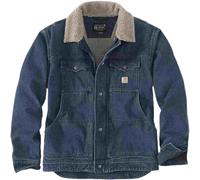 Carhartt Denim Sherpa, veste en jean XXL Bleu Bleu