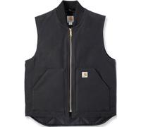 Carhartt Gilet V01 Firm Duck isolé col côtelé coupe décontractée Noir 3XL