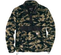 Carhartt Relaxed Fit Fleece chandail, Camouflage sombre, Taille L